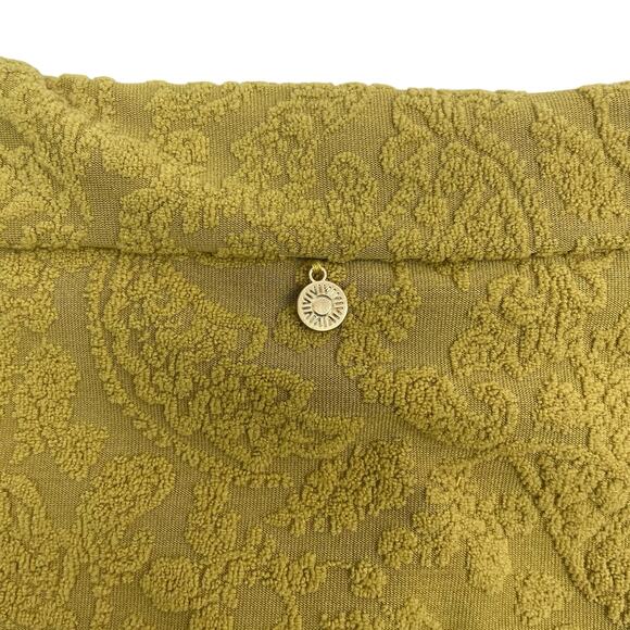 RHYTHM. X Free People Paisley Hi String Bikini Bottoms Sz XL Pistachio - Picture 9 of 9